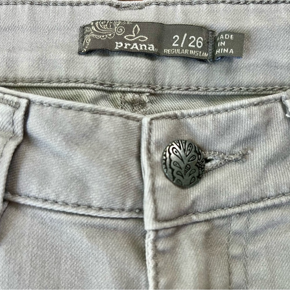 prAna Women's Light Gray Jeans
